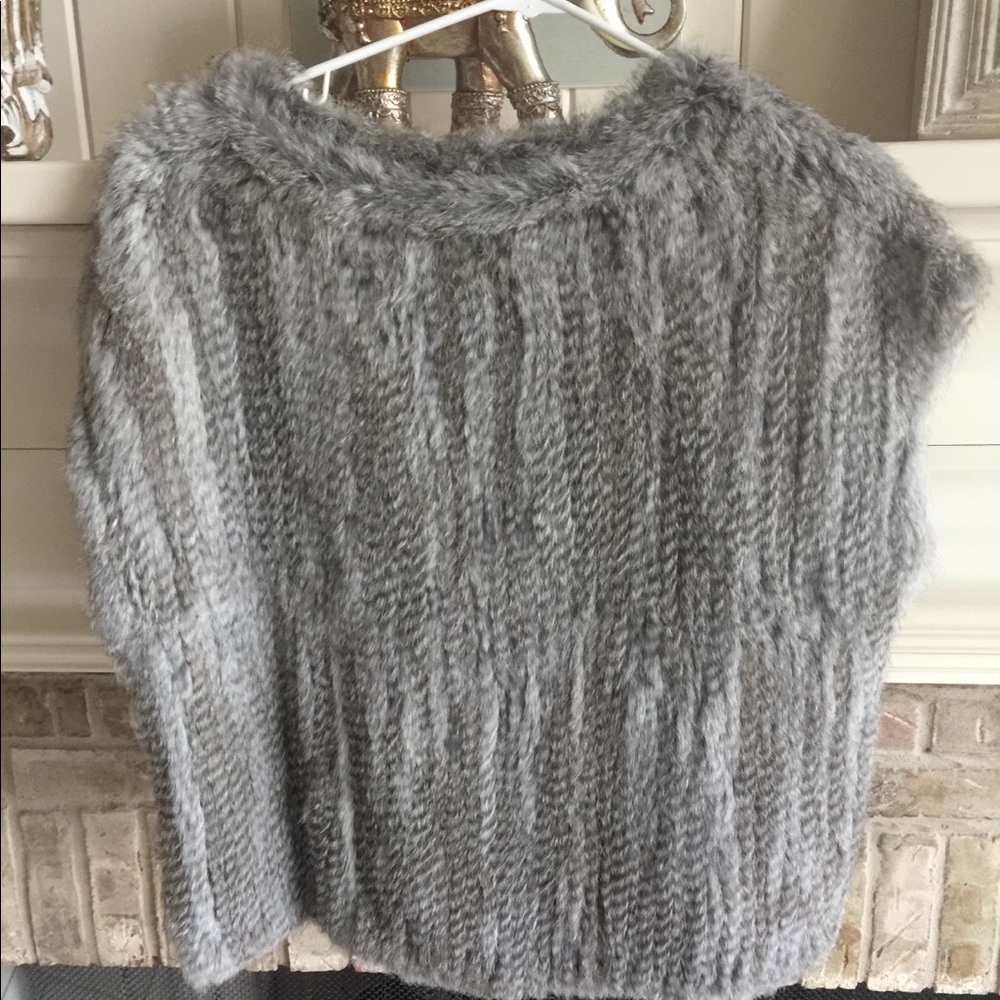 525 America Luxe fur vest
